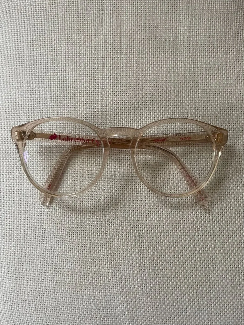 Labrabbit Optics Hitsuji Frame in Champagne